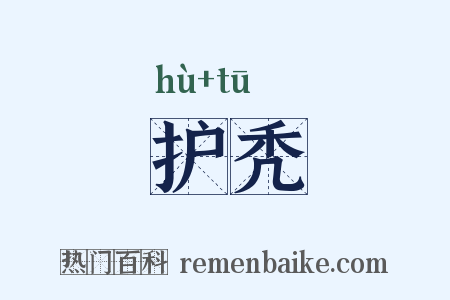 护秃是什么意思的图片